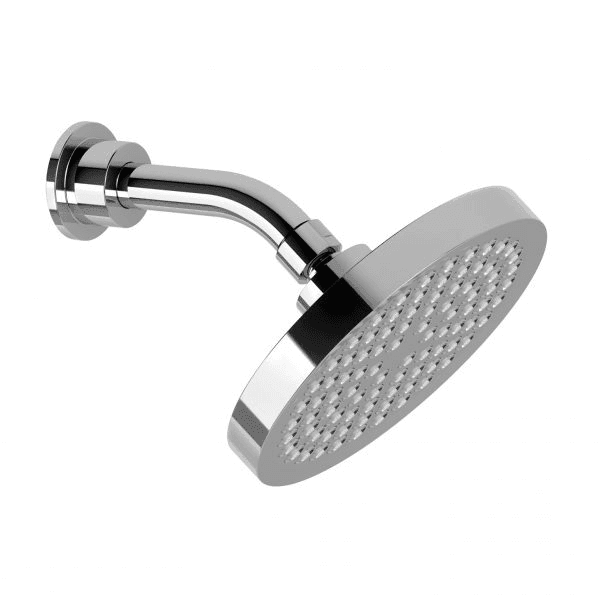 Pina Shower Arm & 150mm Round Rose Chrome