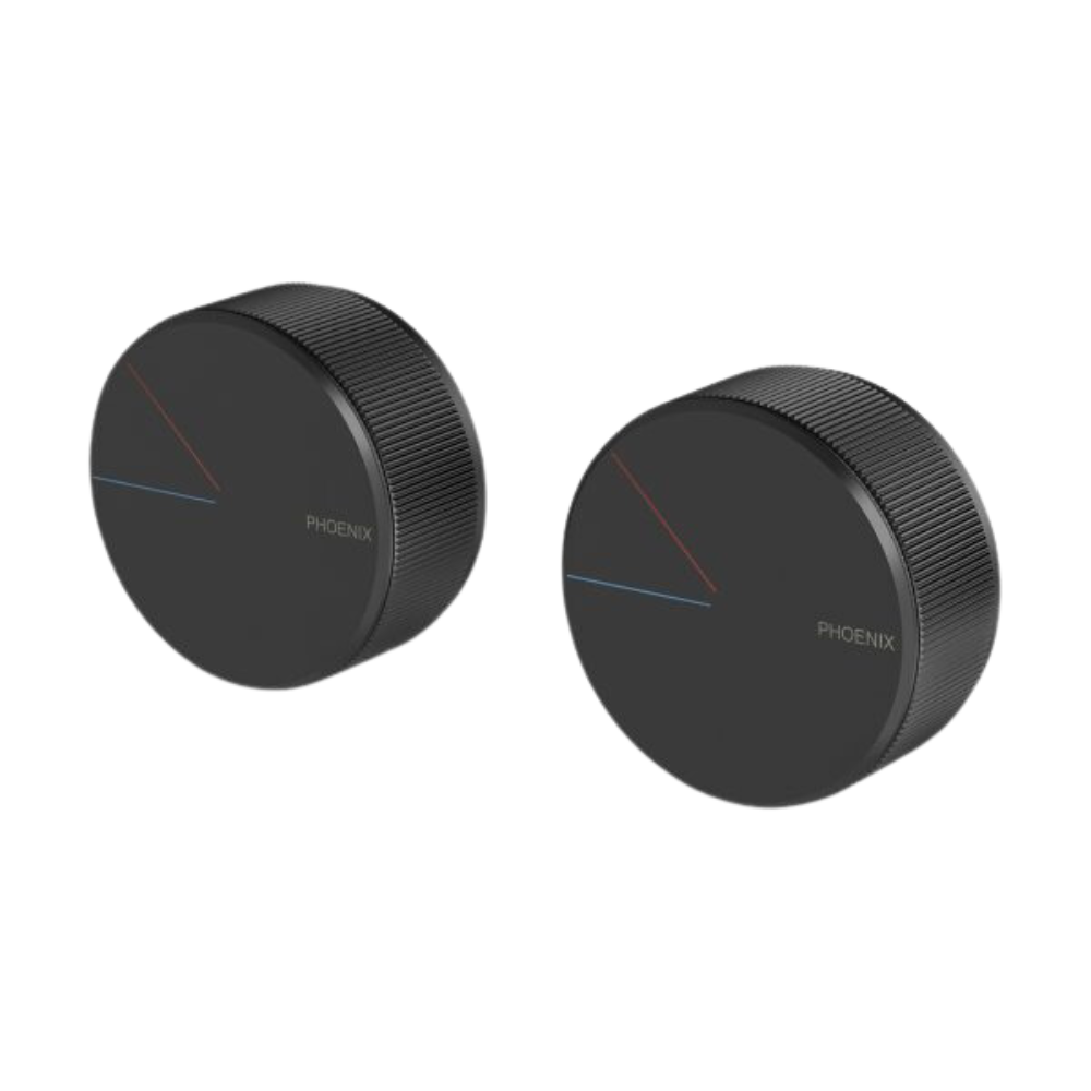 Axia Twin Shower Mixer / Wall Mixer Matte Black