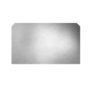 Hand Basin Splashback - Stainless Steel