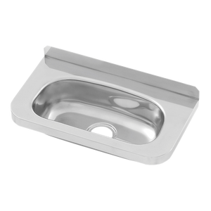 Compact Stainless Steel Hand Basin - Stainless Steel
