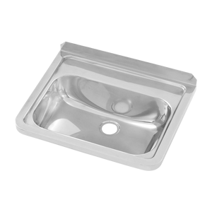 Wall Mounted Hand Basin - Stainless Steel