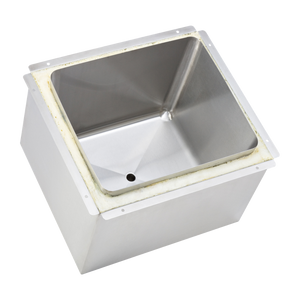 Weld In Insulated Stainless Steel Ice Well 400mm - Stainless Steel