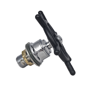 Glass/Milk Jug Rinser Valve Assembly with Actuator Star - Stainless Steel