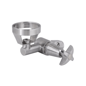 Cam Action 45 Degree Bubbler - Stainless Steel