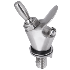 Compact Lever Handle Bubbler - Stainless Steel