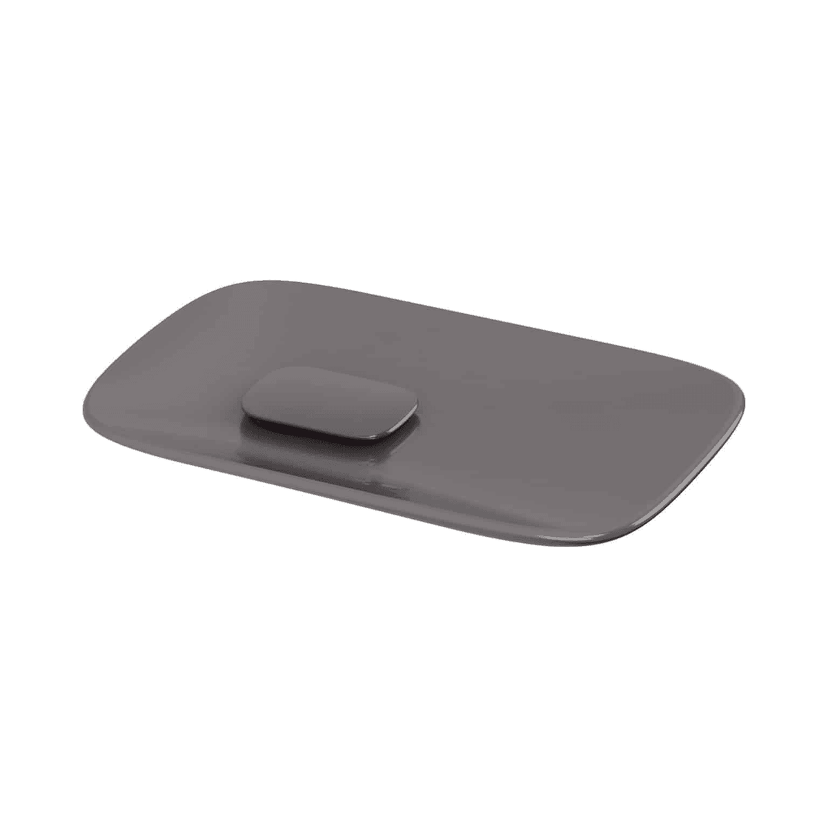 Nuage Soap Dish Brushed Carbon