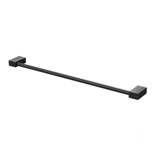 Lexi MKII Single Towel Rail 800mm Matte Black