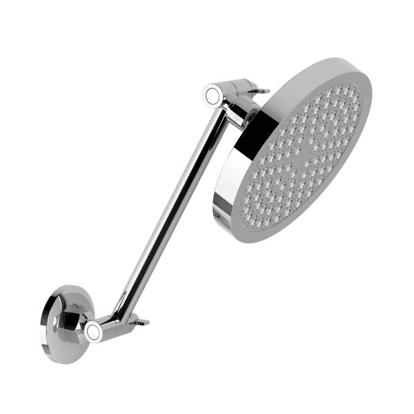 Pina All Directional Shower Arm & 150mm Round Rose Chrome