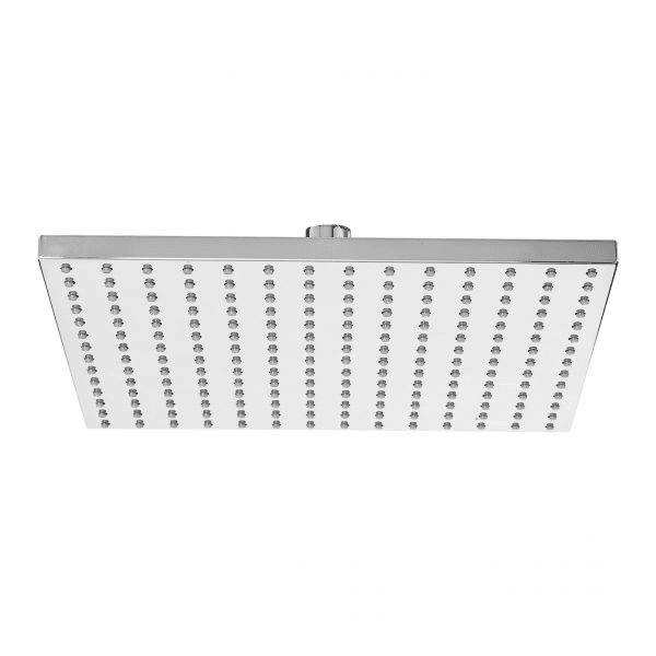 Lexi Shower Rose 250mm Square Stainless Steel