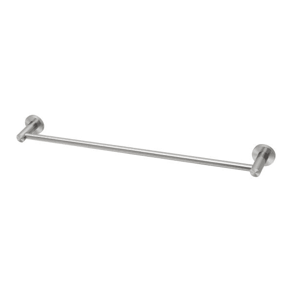 Radii SS 316 Single Towel Rail Round Plate 600mm Stainless Steel