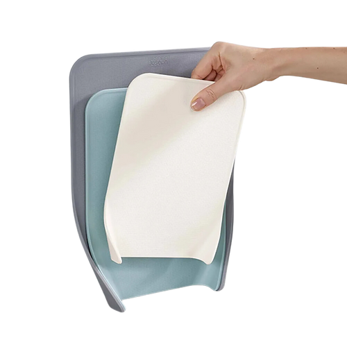 Nest Chop 3-piece Grey Chopping Board Set