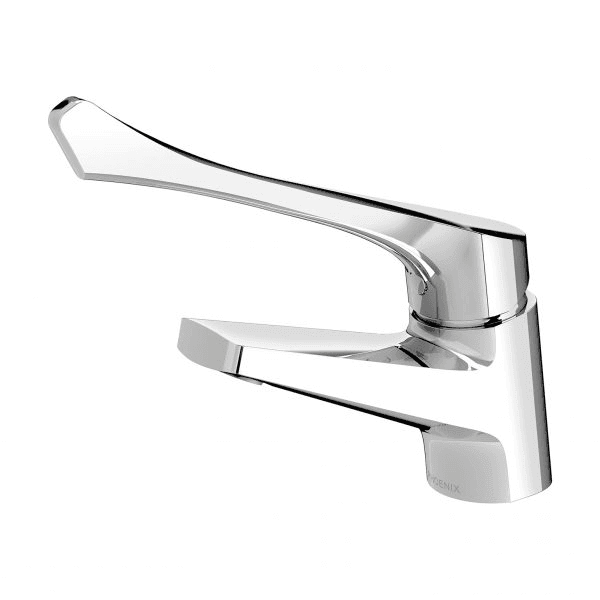 Ivy MKII Extended Handle Fixed Basin Mixer Chrome