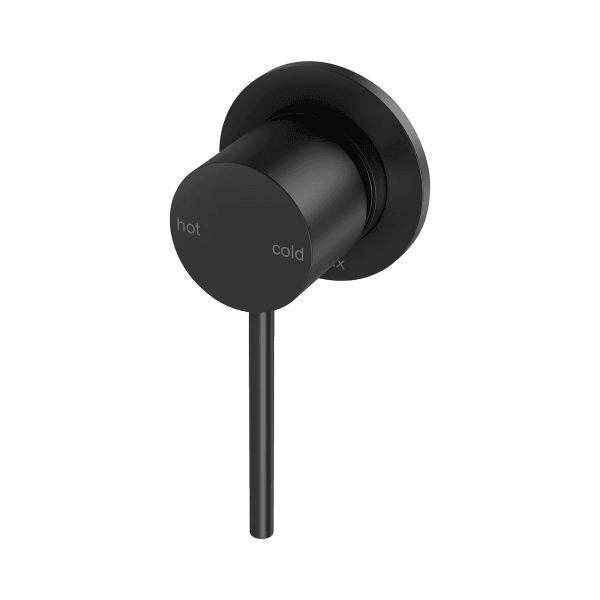 Vivid Slimline Shower / Wall Mixer 60mm Backplate Matte Black