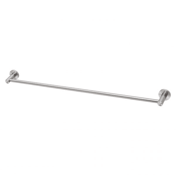 Radii SS 316 Single Towel Rail Round Plate 800mm Stainless Steel