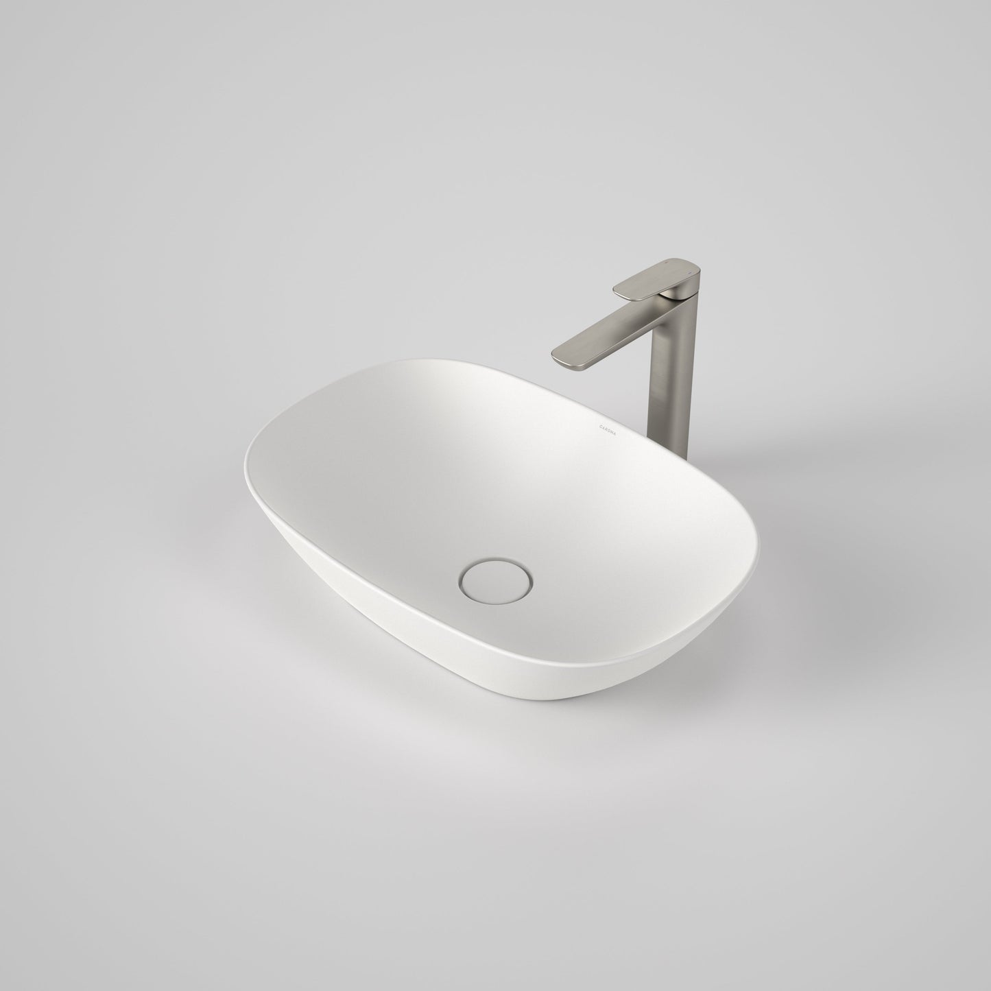 Contura II 530mm Above Counter Basin Matte White