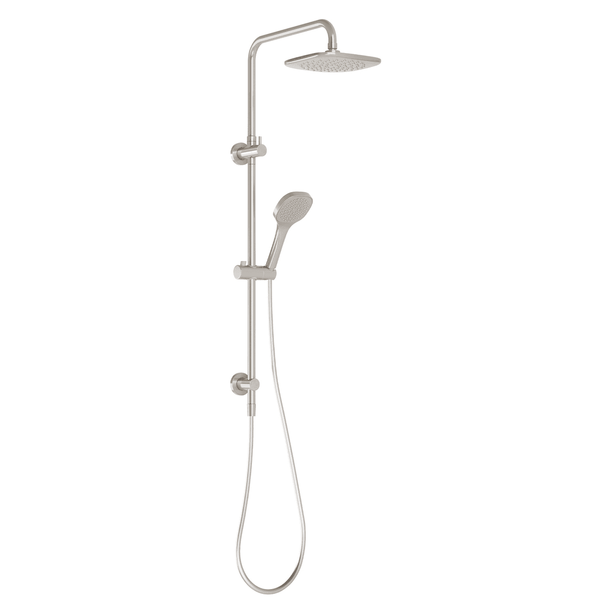 Teva Twin Shower Brushed Nickel