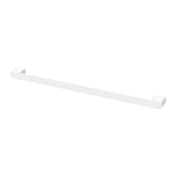 Nuage Single Towel Rail 600mm Matte White