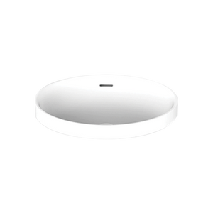 Ozera Semi Inset Basin Gloss White - Gloss White