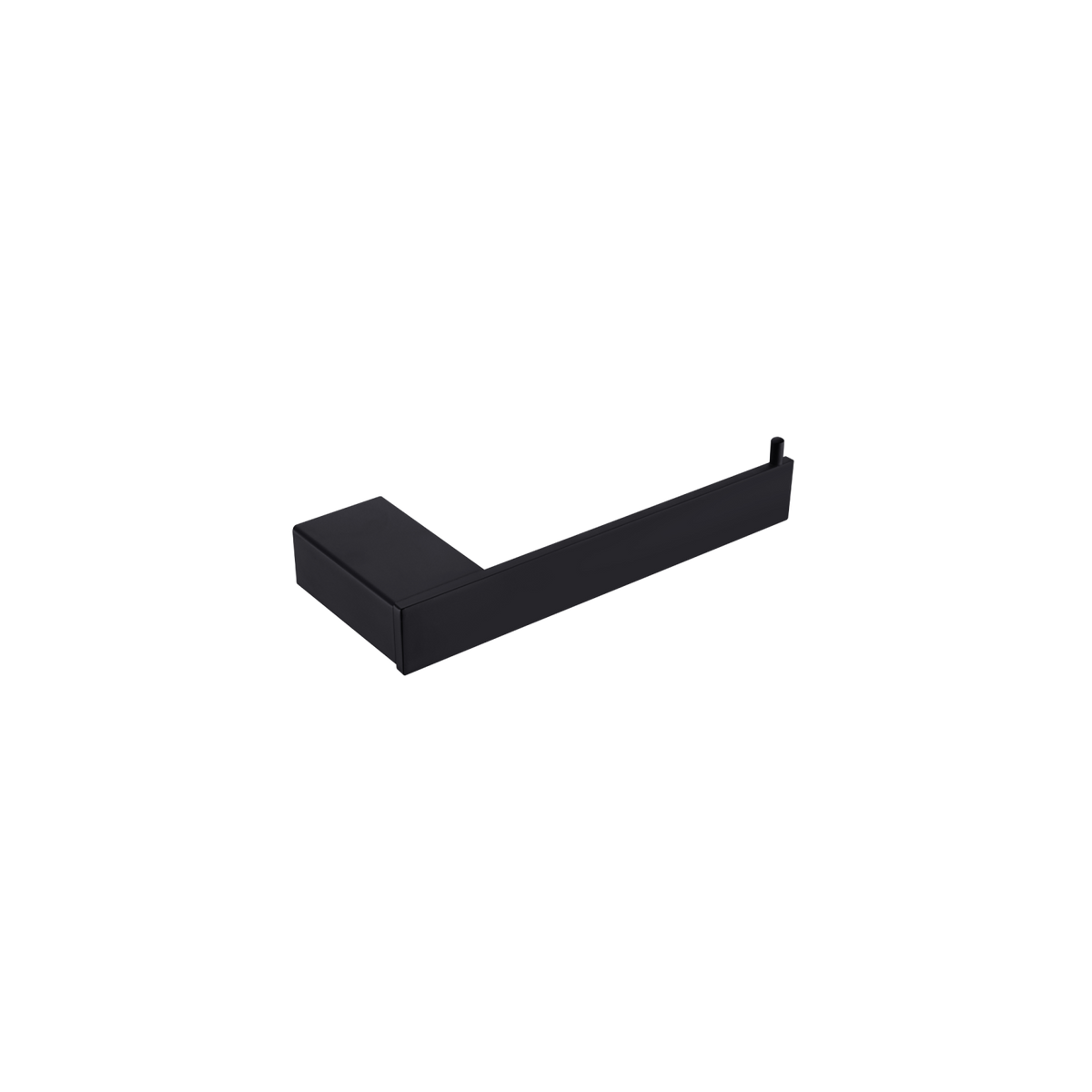 Athens Toilet Roll Holder Matte Black