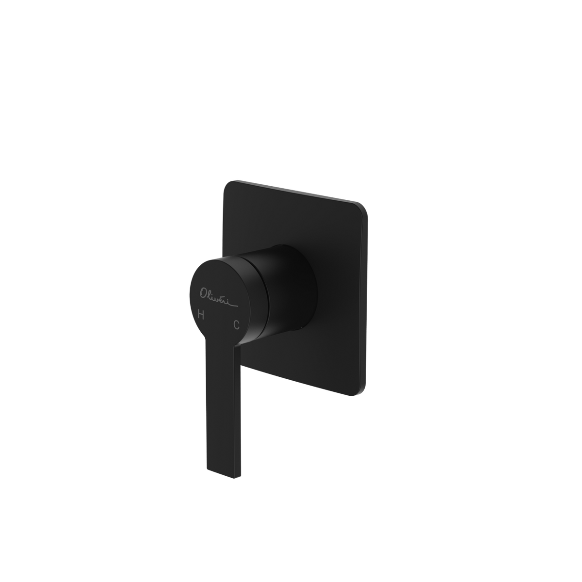 Barcelona Wall Mixer Matte Black