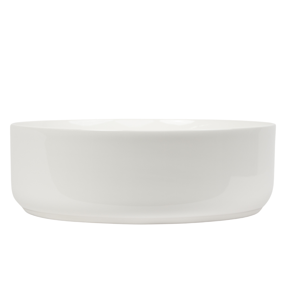 Navi Gloss White Circle Basin
