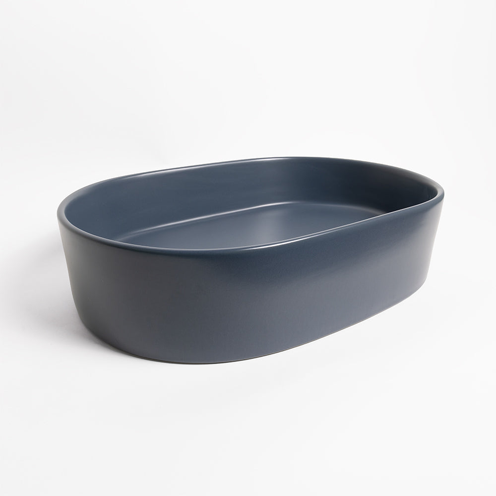 Petra Pill Matte Blue Basin