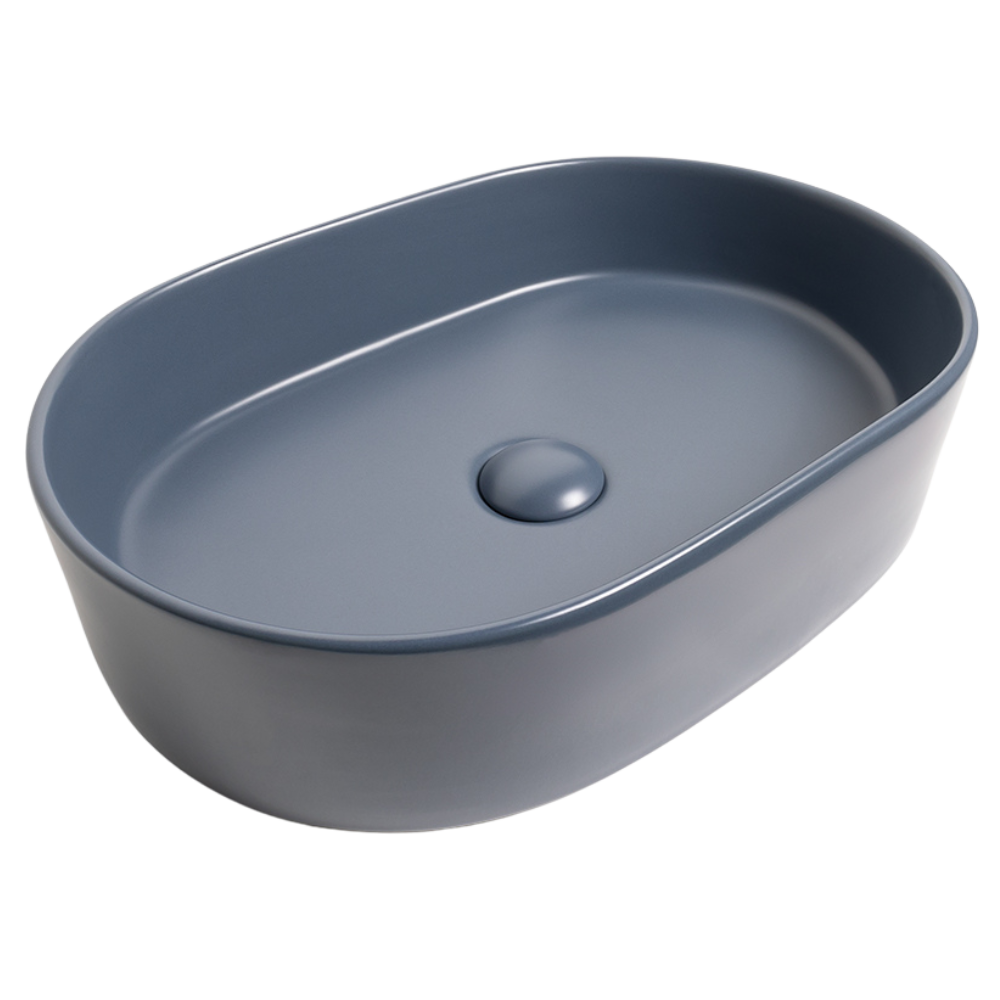 Petra Pill Matte Blue Basin