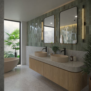 Petra Pill Matte Ecru Sand Basin - Matte Sand