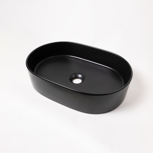 Peyton Matte Black Pill Basin - Matte Black