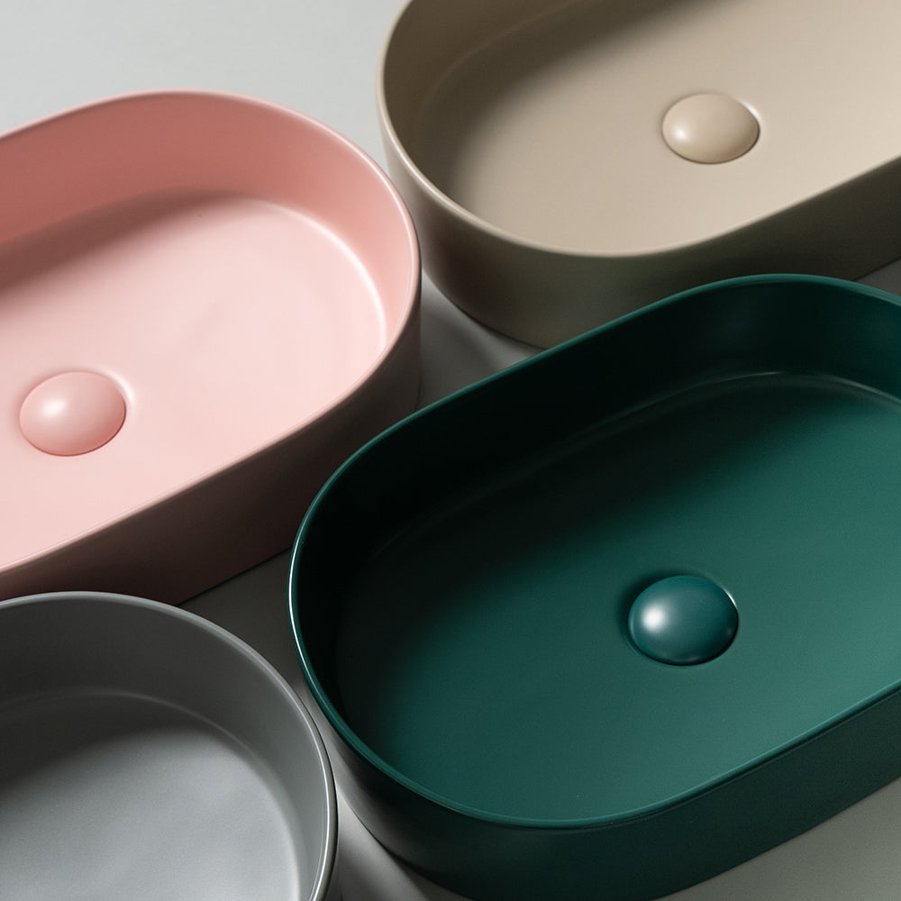 Petra Pill Matte Pink Basin