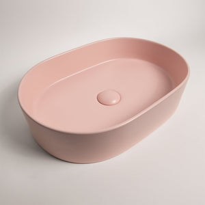 Petra Pill Matte Pink Basin - Matte Pink