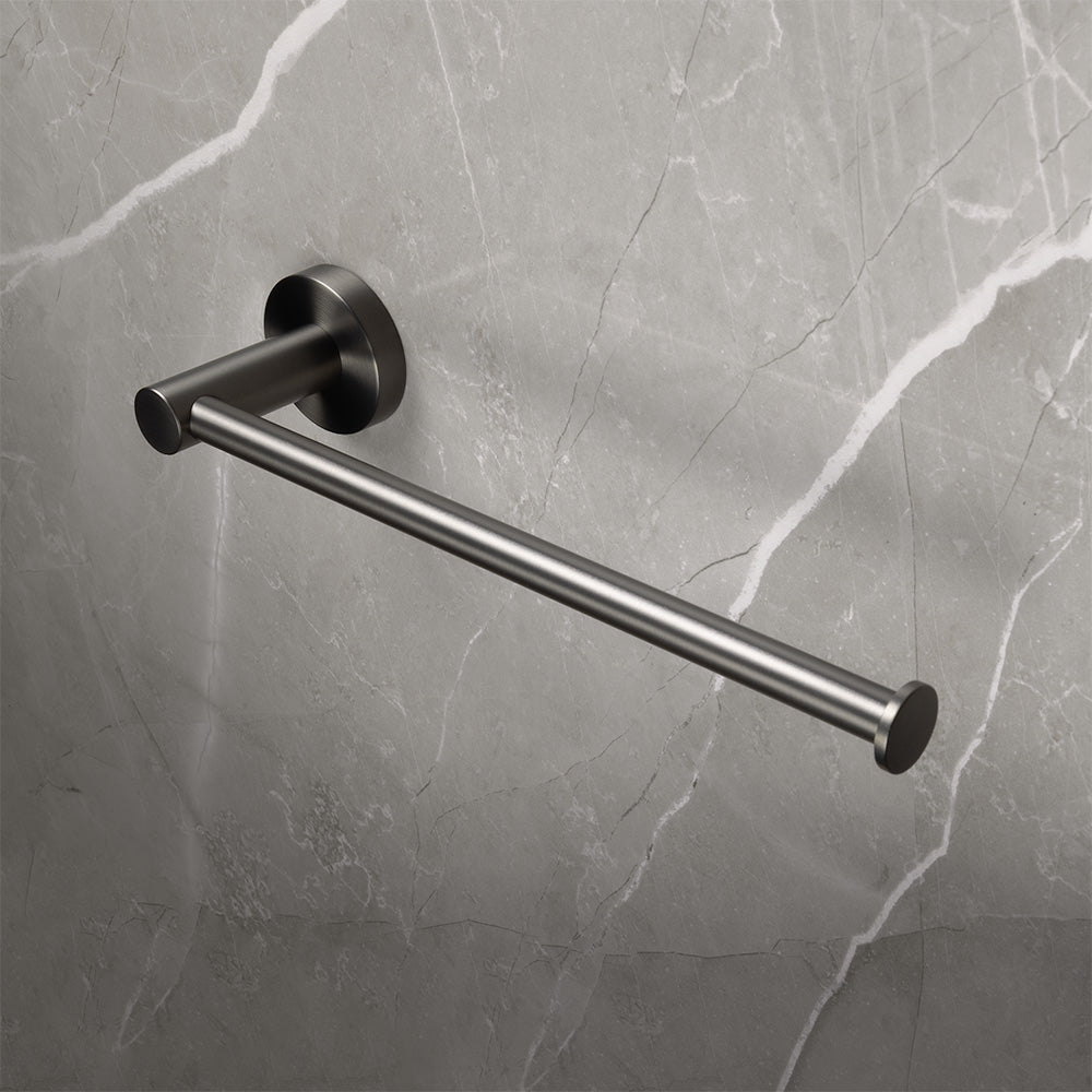 Farina 255 Hand Towel Rail Brushed Gunmetal