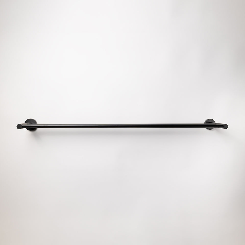 Farina 800 Double Towel Rail Matte Black