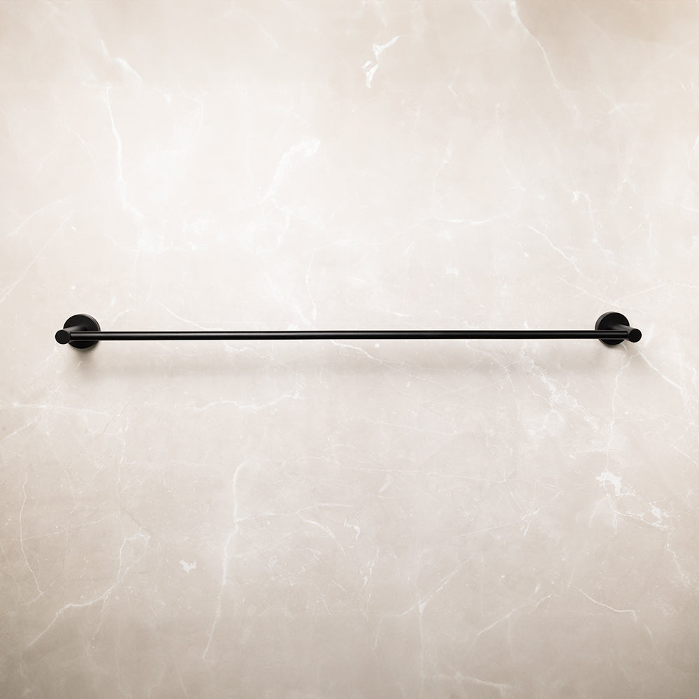 Farina 800 Single Towel Rail Matte Black