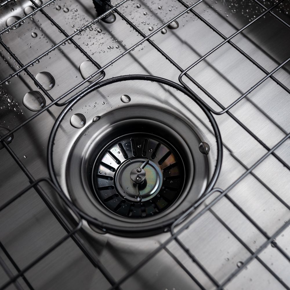 Brushed Gunmetal Nala 450x450 Single Bowl Sink