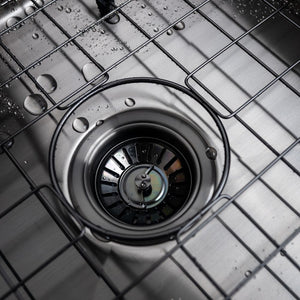 Brushed Gunmetal Marissa 810x450 XLarge Single Bowl Sink Trough - Brushed Gunmetal