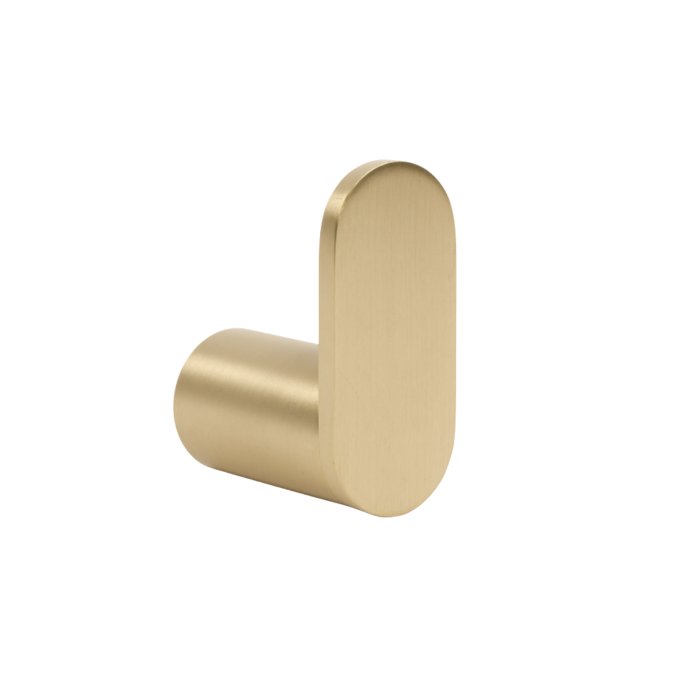 Ascari Brushed Brass Gold Robe Hook
