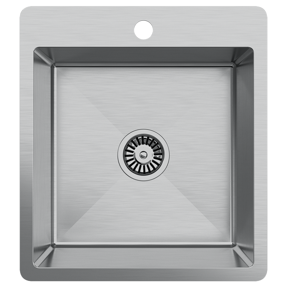 Kayla 450x500 Single Bowl Tap Landing Sink