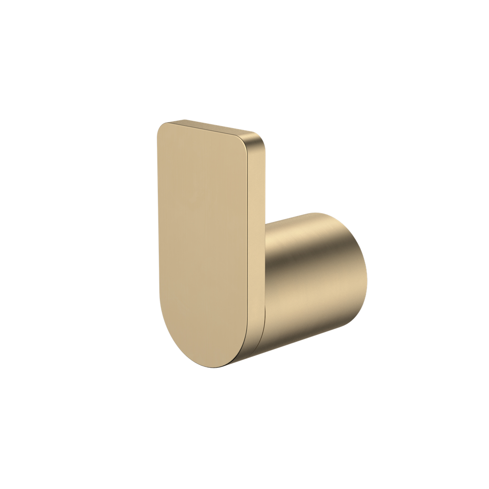 Urbane II Robe Hook Brushed Brass