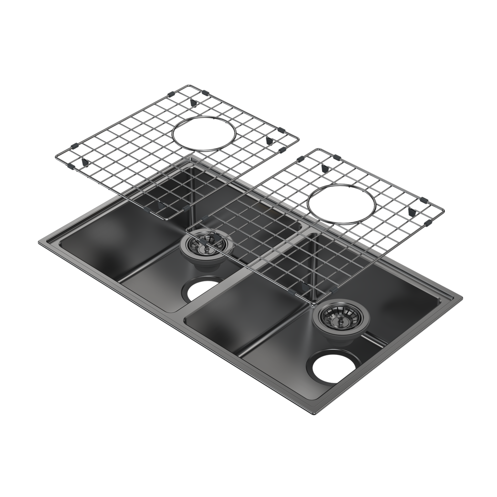 Urbane II Double Bowl Sink Gunmetal