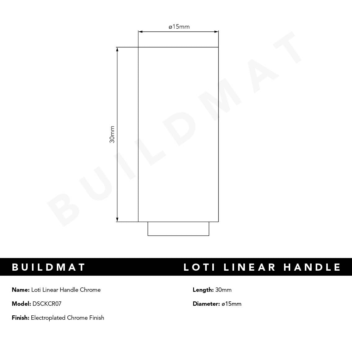 Loti Linear Handle Chrome
