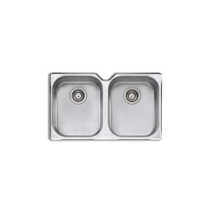Diaz Double Bowl Undermount Sink Stainless Steel - Stainless Steel