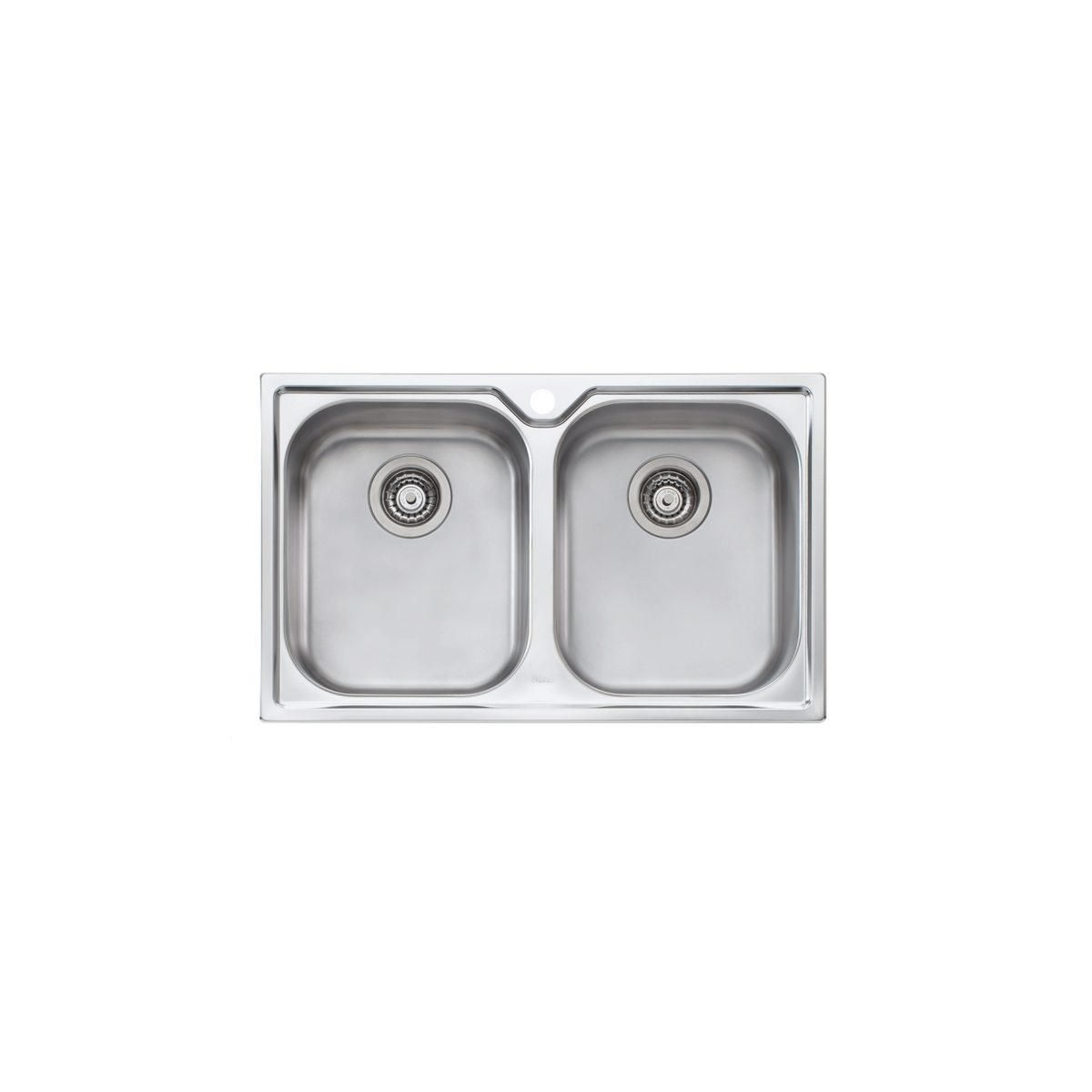 Diaz Double Bowl Topmount Sink Stainless Steel