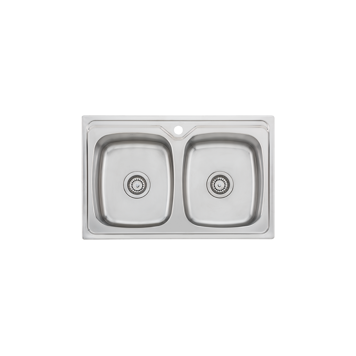 Endeavour Double Bowl Universal Sink Stainless Steel