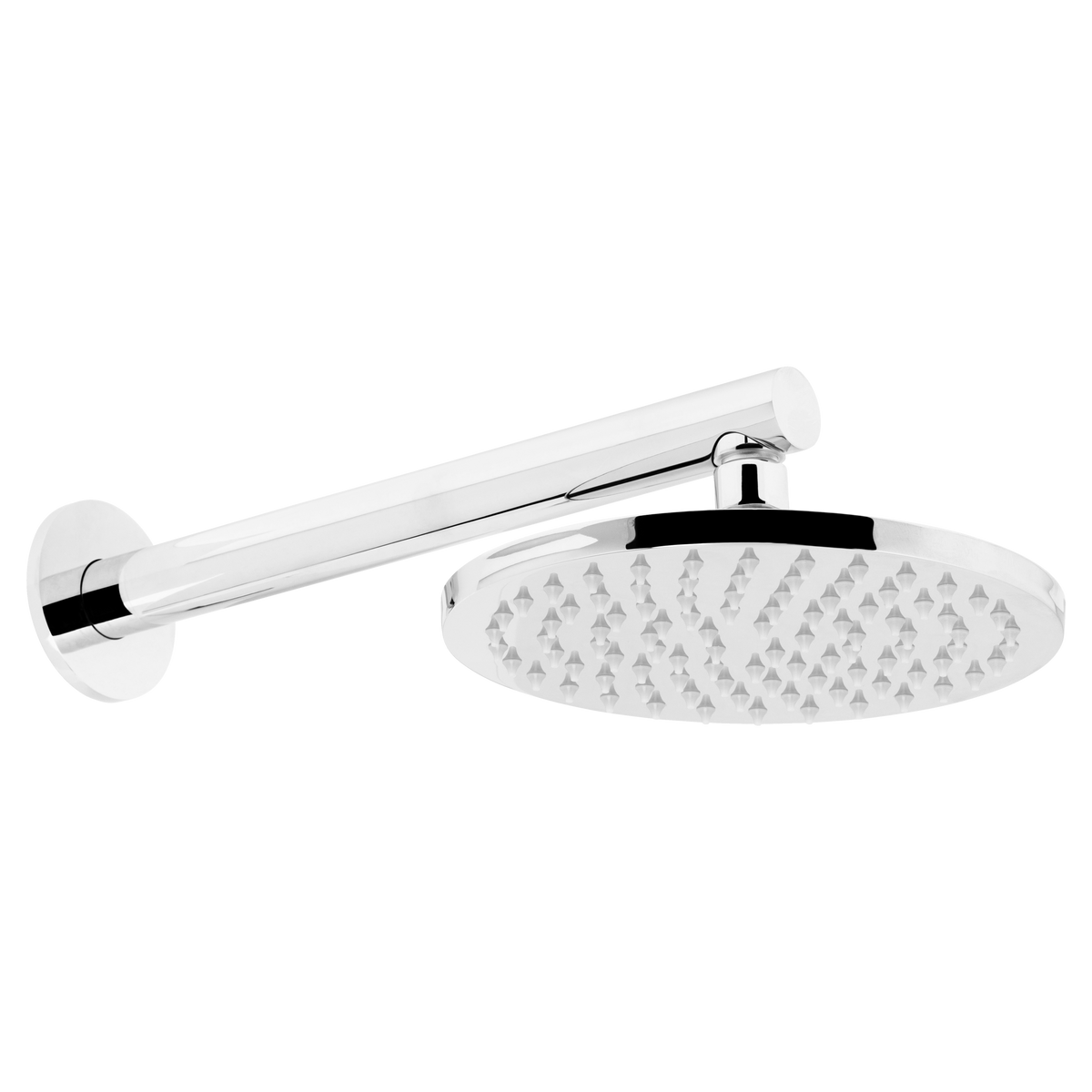 Venezia Overhead Rain Shower With 300mm Wall Arm Chrome