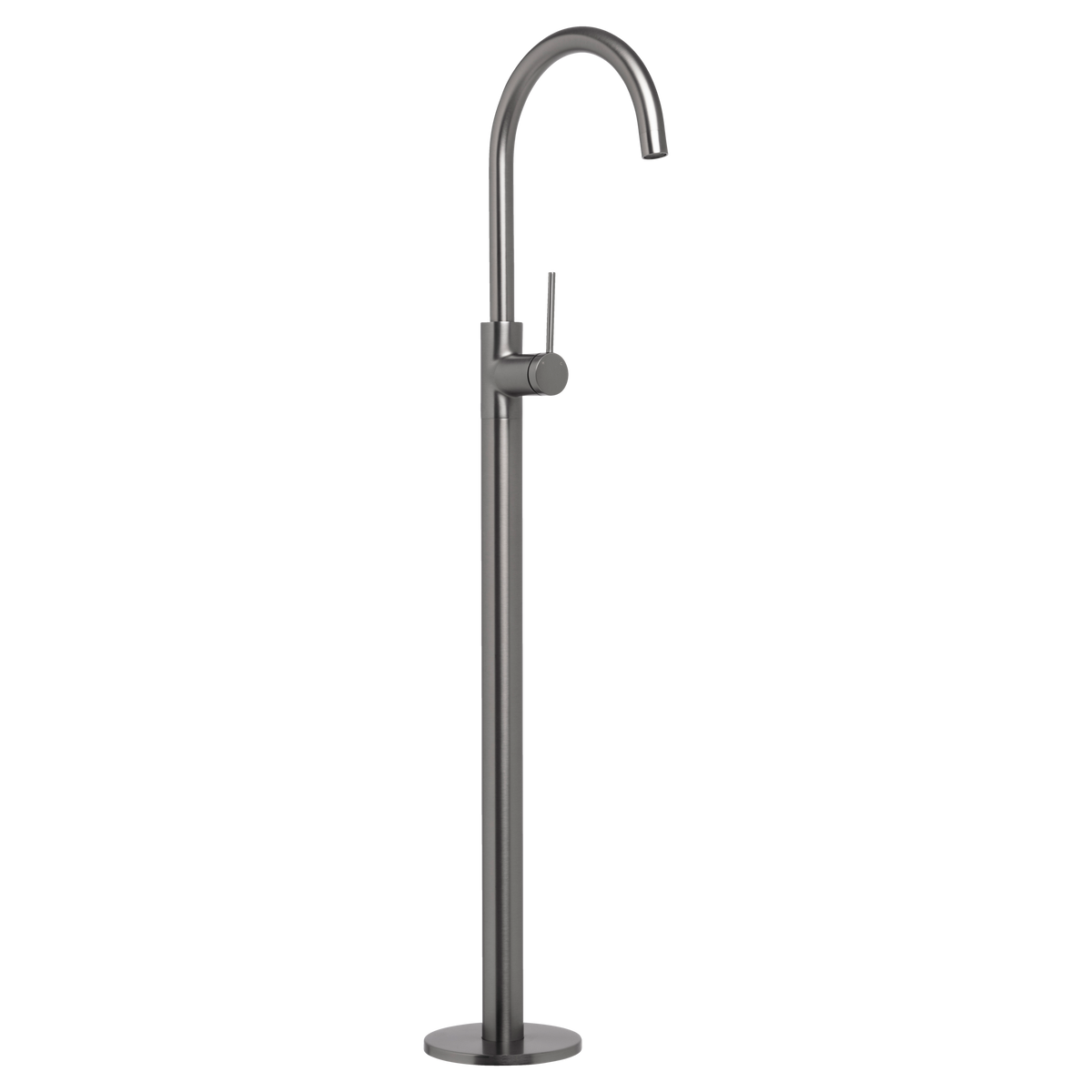 Venezia Freestanding Bath Filler Brushed Gunmetal