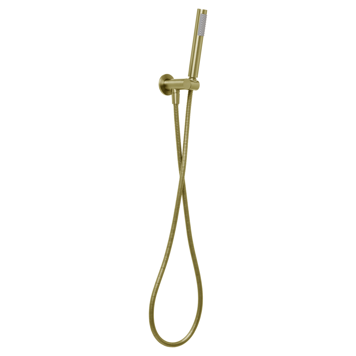 Venezia Hand Shower With Wall Bracket Brushed Brass Gold