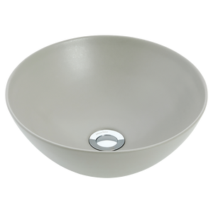 Venezia Ash Round Bowl Countertop Vessel - Ash
