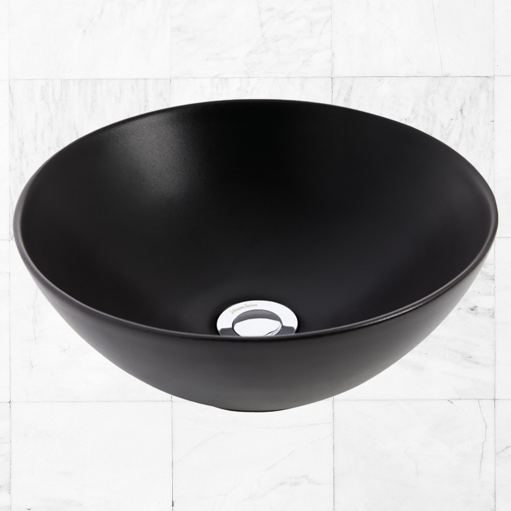 Venezia Graphite Round Bowl Countertop Vessel