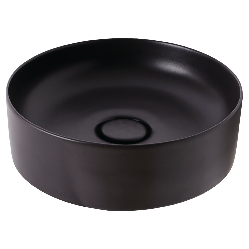 Venezia Graphite Round Countertop Vessel